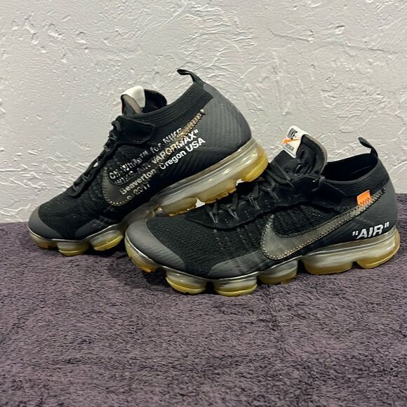 🔥🔥 Nike Air VaporMax x OFF-WHITE 2018 - AA3831-002 - Men Sz 10 - *READ* - Picture 3 of 14